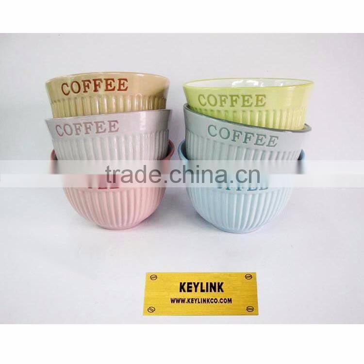 china factory color glaze custom logo salad stoneware bowl noodle ceramic soup bowl