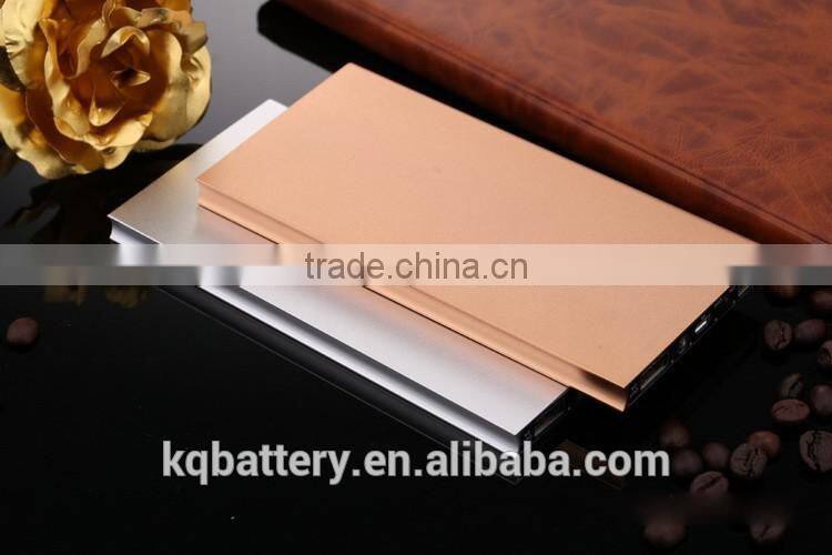 flashlight dual usb 10000mah slim power bank charger