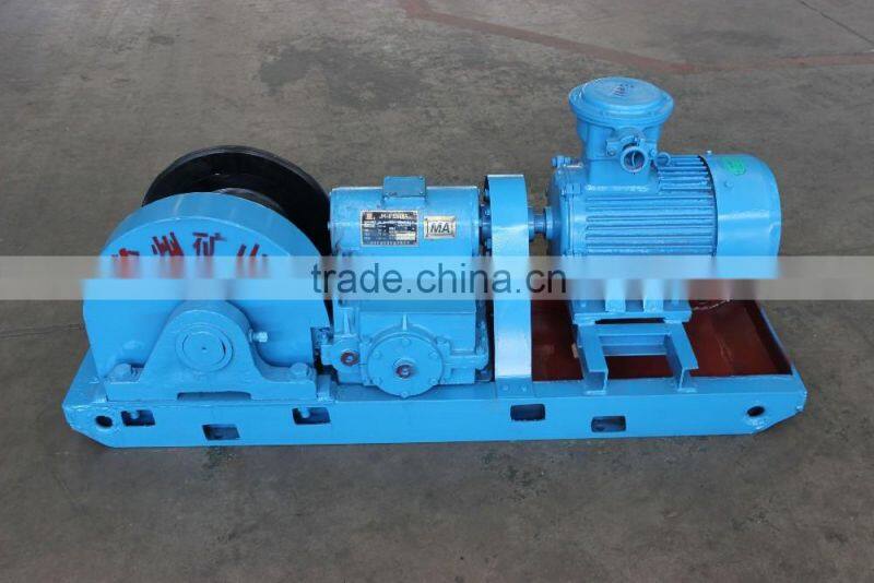 auto hydraulic electric mining winch