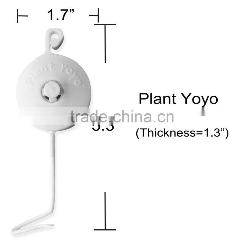 Heavy duty reflector hanger yoyo, rope ratchet yoyo plastic wheel, air cooled reflector ratchet