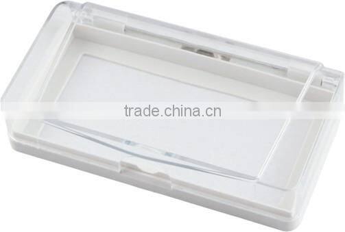2015 Wholesaler Luxury Wallpad for Wall Switch Socket Outlet 154*72mm Transparent Waterproof Electrical Plastic Box Enclosures