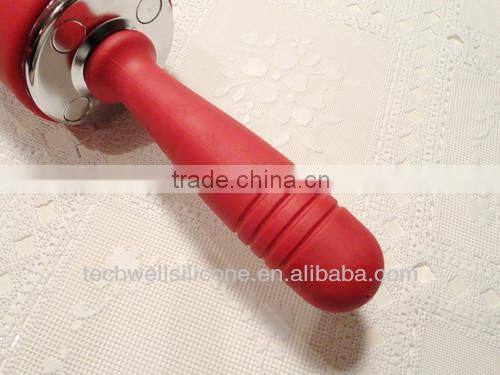 KT-034 non-toxic colorful silicone noodle rolling pin