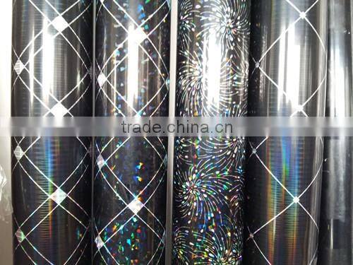 Newest high gloss kitchen cabinet PVC foil