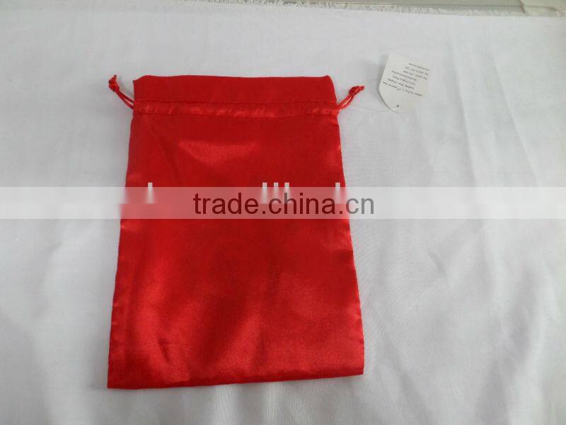 Red satin gift bag style#H1499