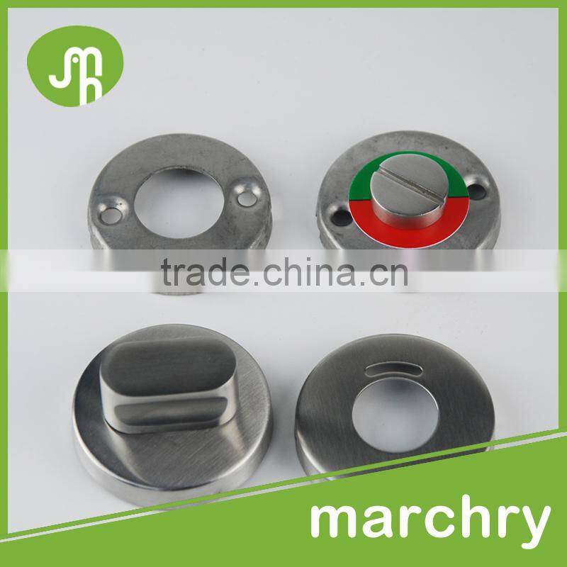 MH-0603 304 Stainless Steel Turn Lock Toilet Door Indicator Lock