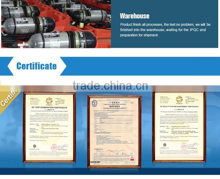 Stainless steel trolley breathing apparatus for industry,oil safety