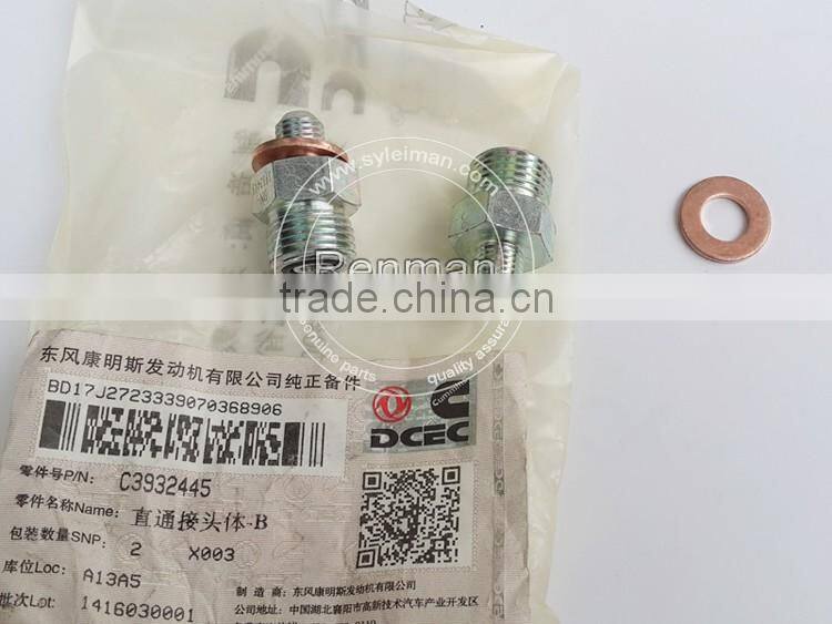 Cummins turbo parts 6CT engine male connector 3932445
