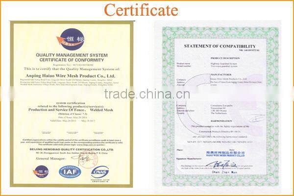 Prefabricated shock price metal garden fencing