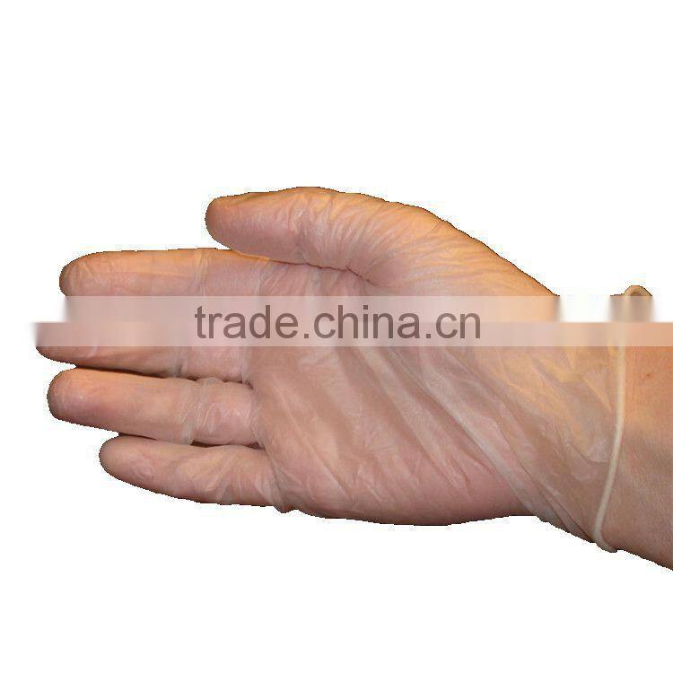 Factory retail customized medical examing vinyl glove, medical vinyl glove