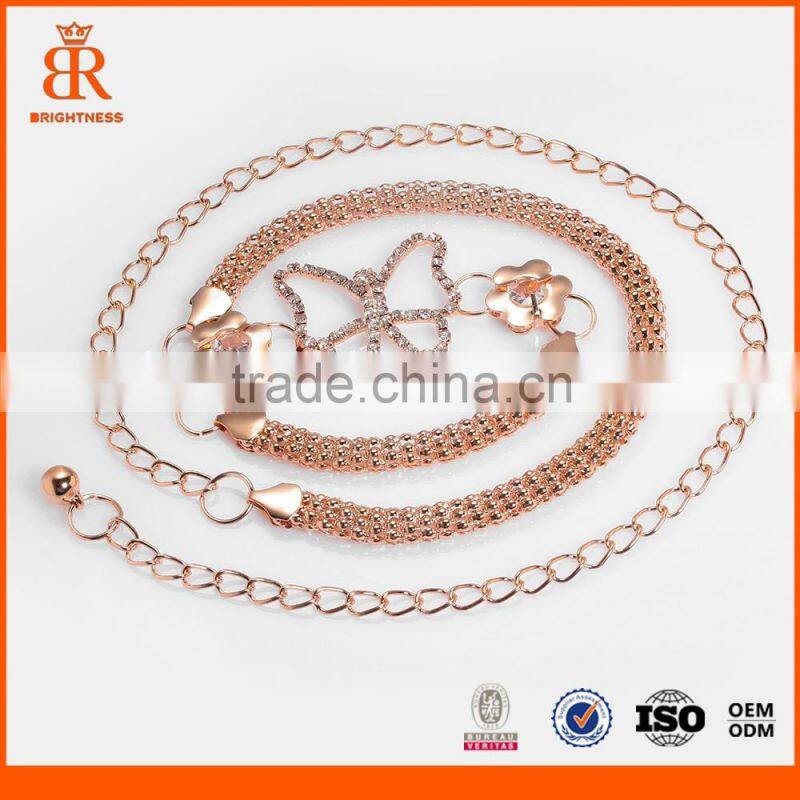 Decorative hanging chain piercing jewelry belly chains decoration light chain