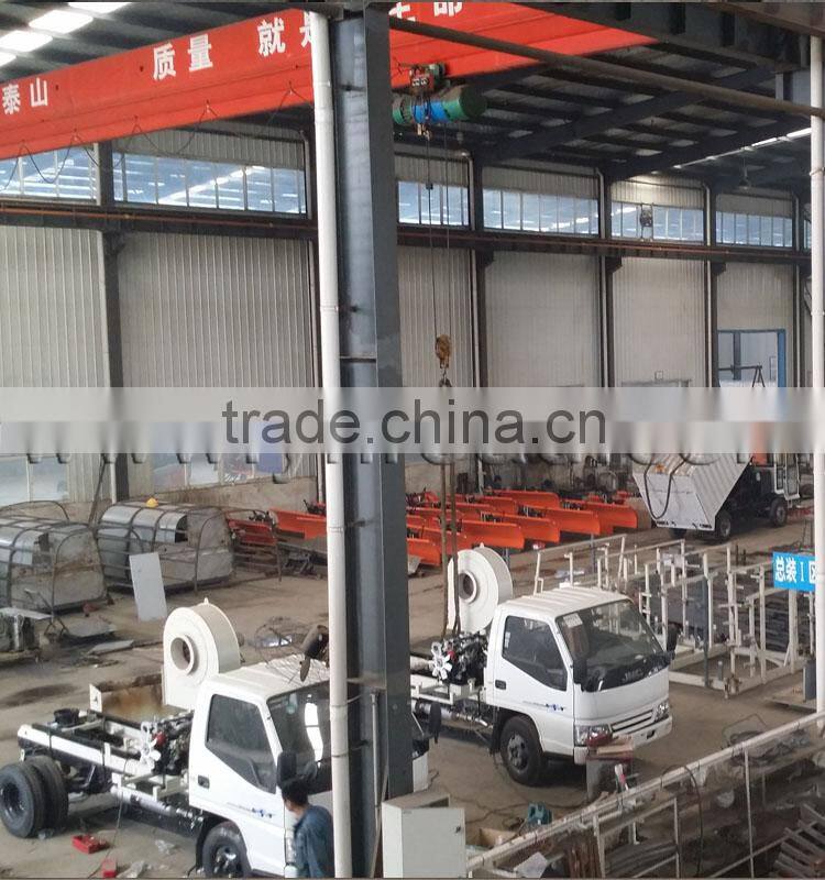 YHQS5050B modern street sweeper equipment