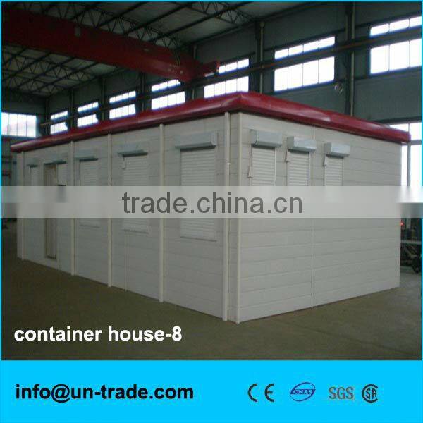 folded container house