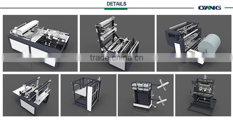 Computer control new designed nonwoven bag making machine