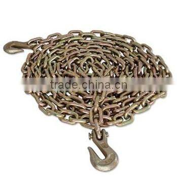 NACM90 Standrd Alloy Chain With Clevis Grab Hook, High Test USA Standard Chain with Hooks