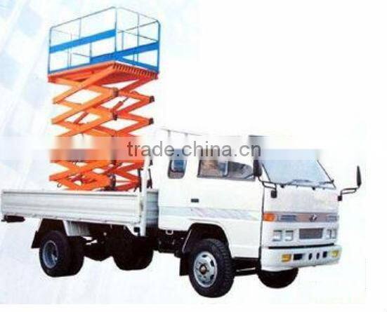 Automobile-mounted hydraulic scissor lifting platforms with good price