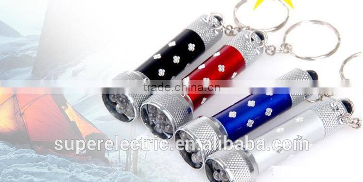Made in china high quality promotional gifts wholesale cheap lamp led keychain