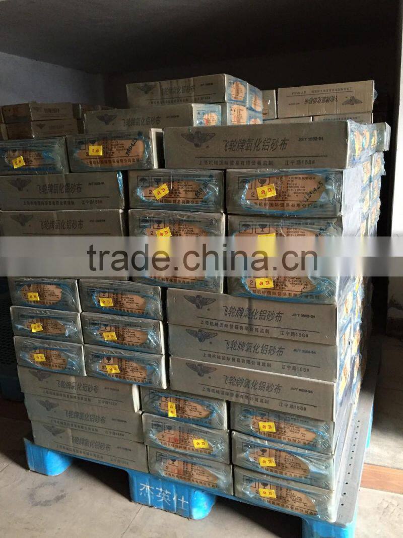 high quality 9'*11' aluminum oxide abrasive cloth for metal polishing and cleaning