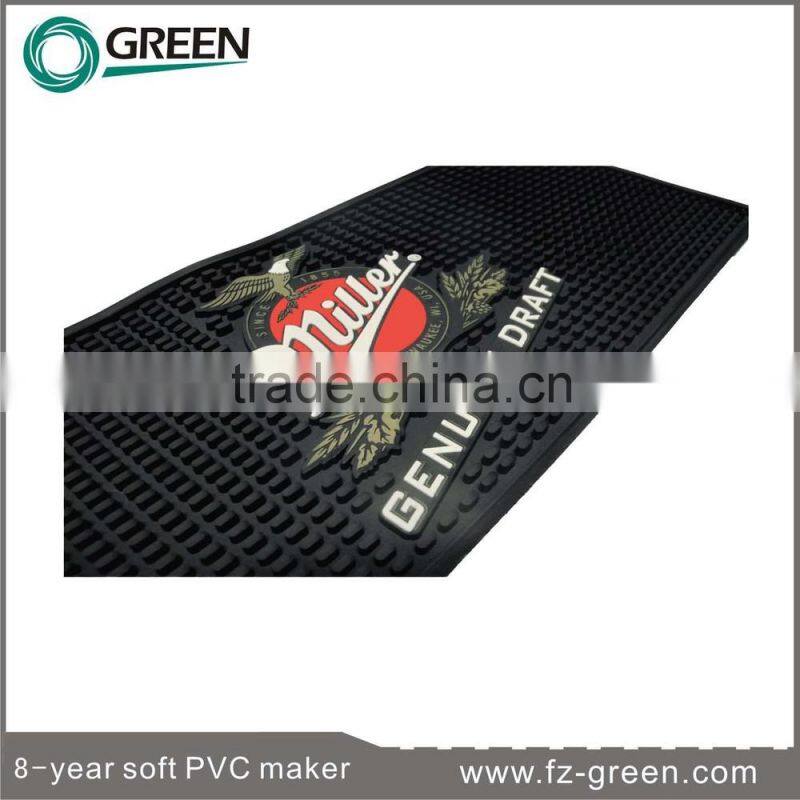 2015 Hot Selling Custom Bar Accessories Mat