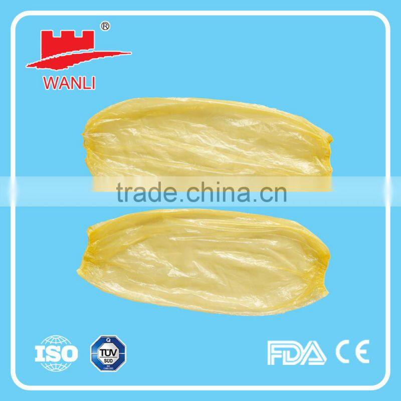 Disposable protective PP/SMS/PE sleeve cover