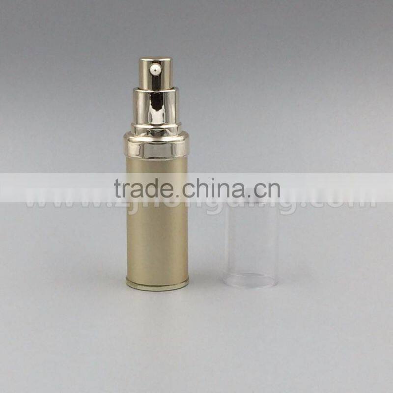 hot stamping white care shower skin care airless cream jar/pump bottle