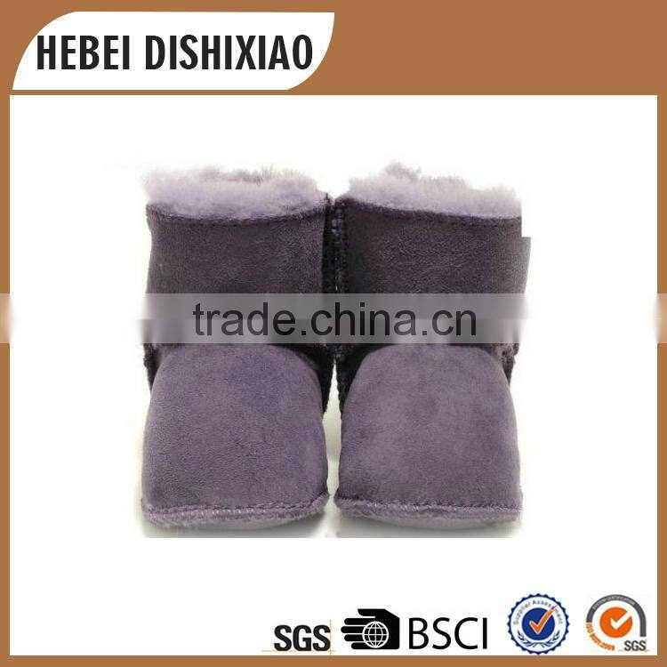 Suede Baby Shoes Fur Lined Baby Shoes Baby Cute Shoe