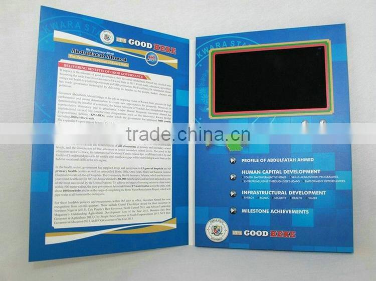 Cheap stuff to sell advertising video brochure import china goods