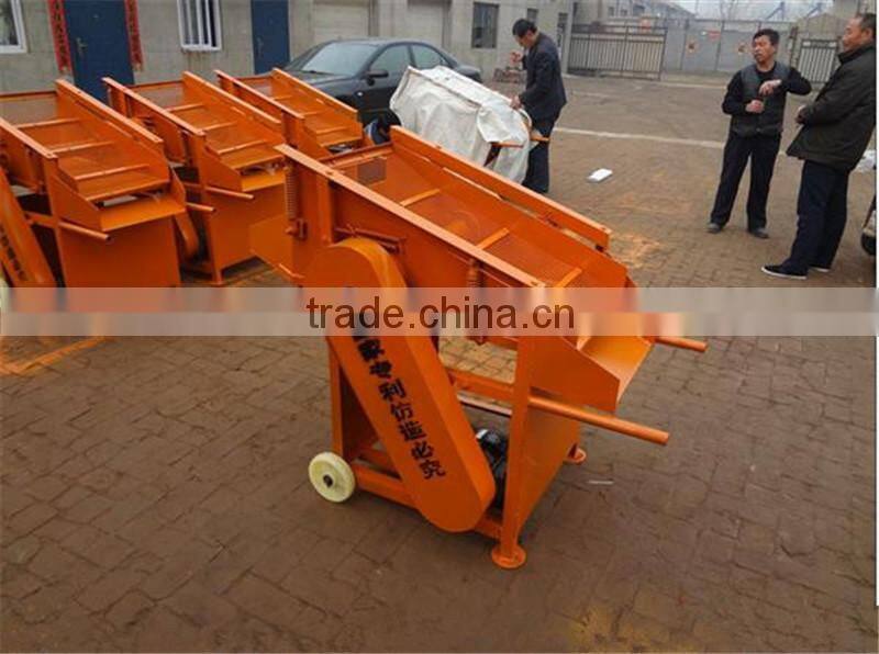 Good helper of Construction Industrial!! Small Mobile Soil Sieve for Family Use