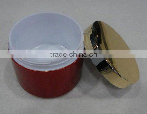 Plastic Round Cream Jar With ABS Material 50/100/200/300g