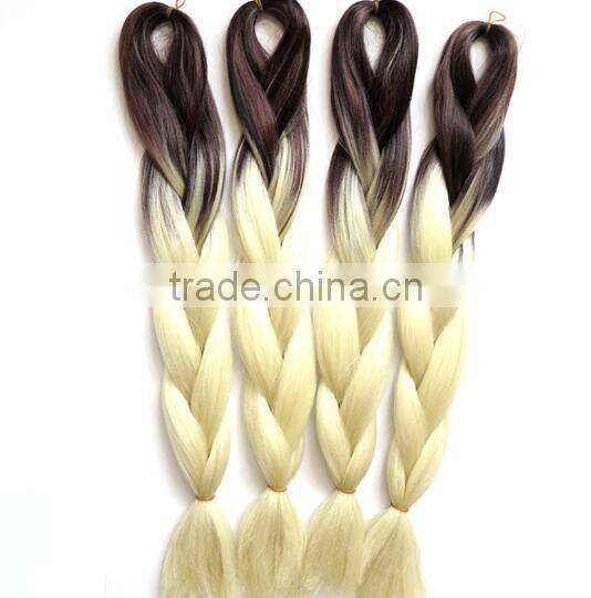 High temperature Heat Resistant Fiber Two Tone Color Jumbo Yaki Braid