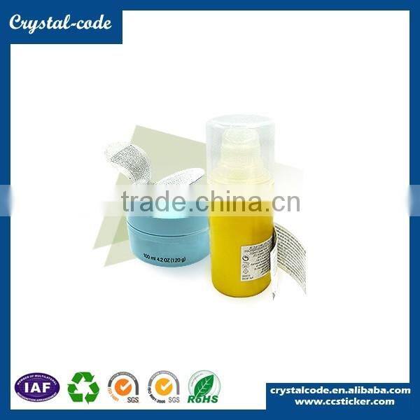 Water resistant paper thermal paper double layer label