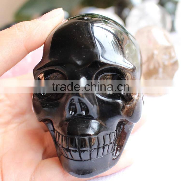 all kinds of natural rock crystal stone skulls wholesale