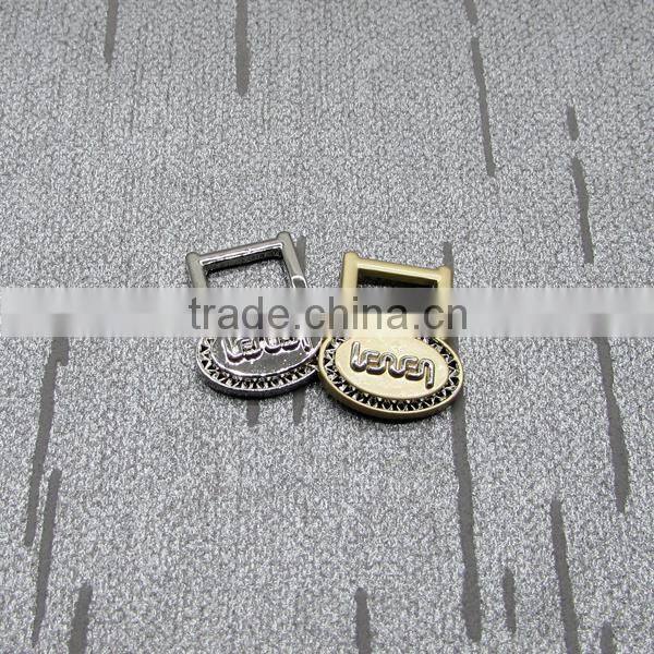 Exquisite Small Metal Stopper Metal Puller For Zipper