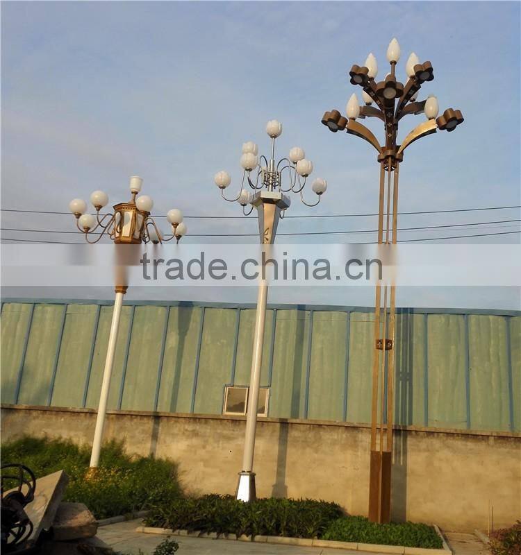 LED Street light Factory Combination lamp Delicate antique outdoor Magnolia lighting