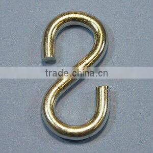 Rigging Hardware S-Hook Zinc Plated
