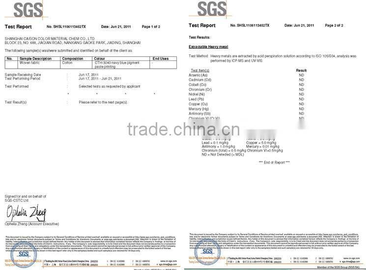 Thermochromic pigment colorant for temperature color change fabrics