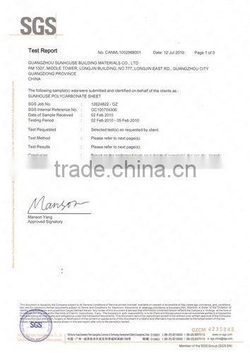 good price Polycarbonate Sheet Pc