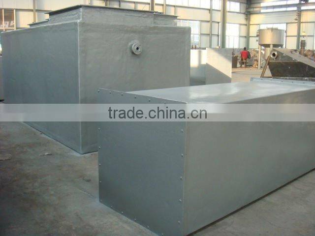 Underground Machine for Hospital Wastewater Treatment