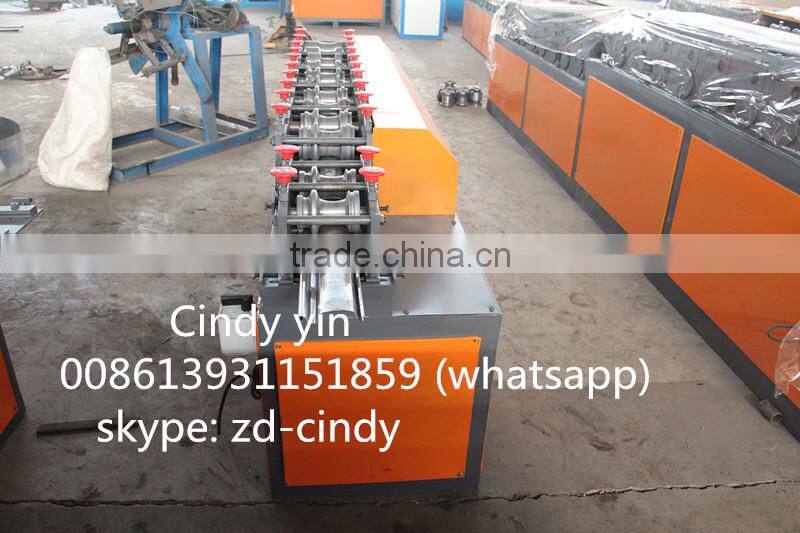 steel shutter door and window frame making machine