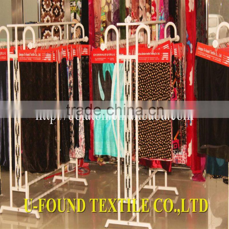 Black Korean Ropes Velvet Brushed for Sale