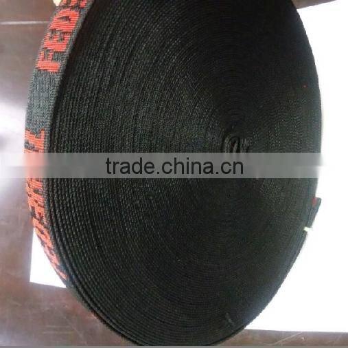 Factory sale cheap polyester webbing belt jacquard ribbon