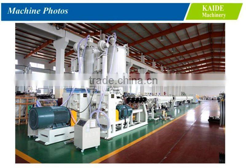 75-160mm PPR glassfiber PPR pipe extrusion line/ PPR pipe production machine