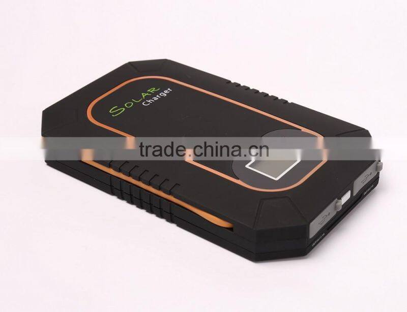 Foldable Power Bank with a Build-in Hhigh Efficiency Solar Panel