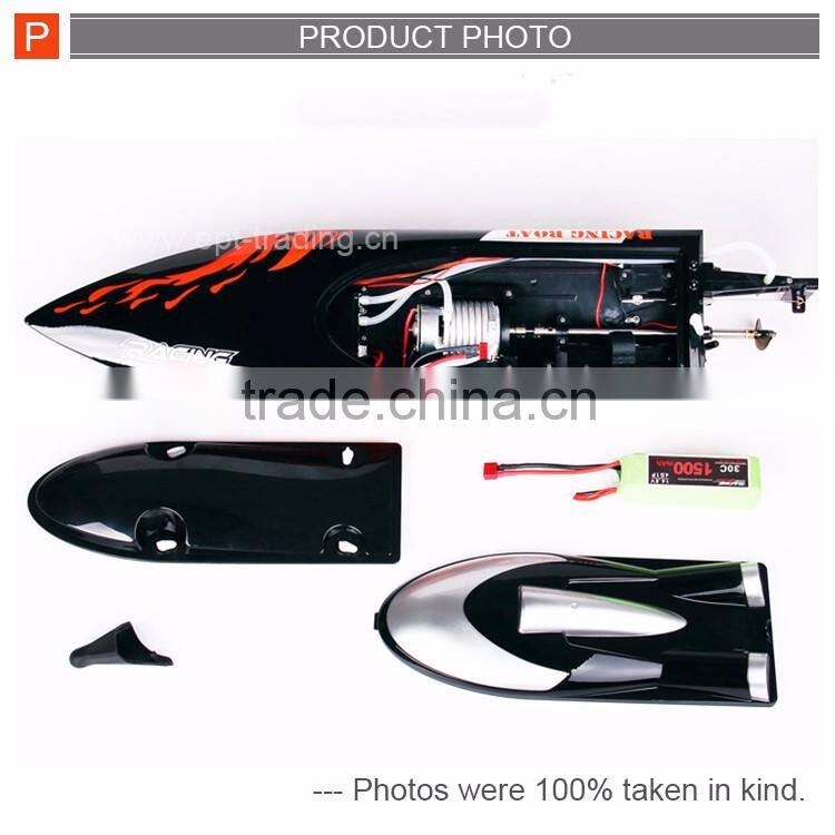 Hot selling 2.4G water cooling high speed rc model boat yacht propel rc toy for sale