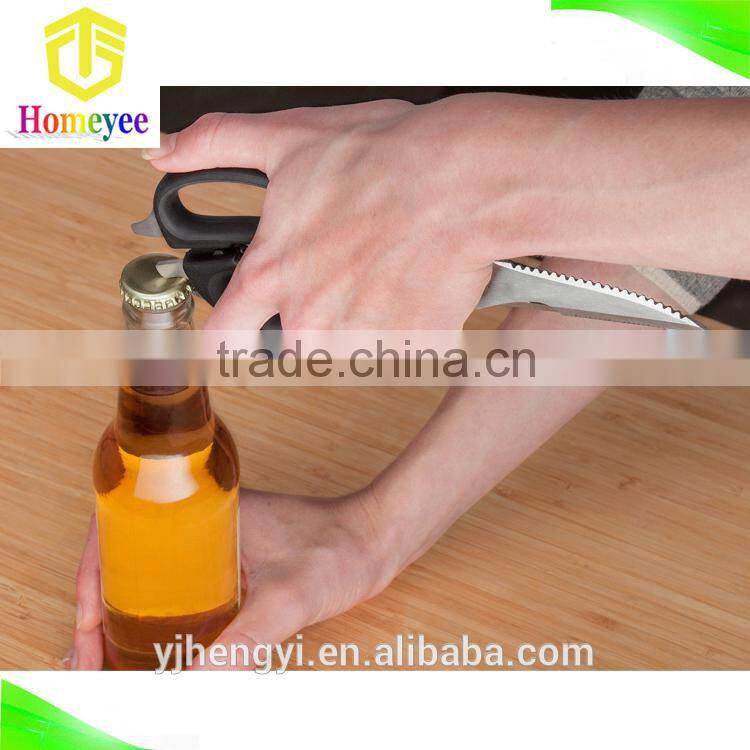 Chef multifunction top quality stainless steel come apart different types of scissors