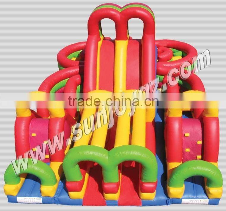 2016 truth quality inflatable gladiator arena 19 pcs paintball obstacles bunkers field Custom box bunker paintball