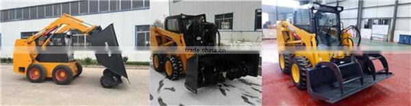 New Useful Chinese skid steer loader with 4 in 1 bucket