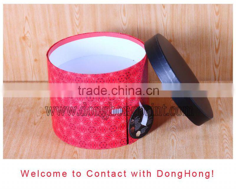 OEM Stylish cardboard cylinder packaging box, round cylinder gift box, cylinder cardboard box