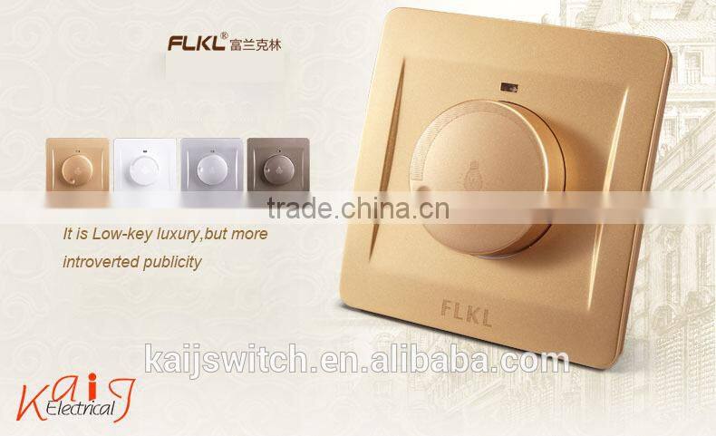 Xiamen 220V 10A electric fan light electric dimmer switch