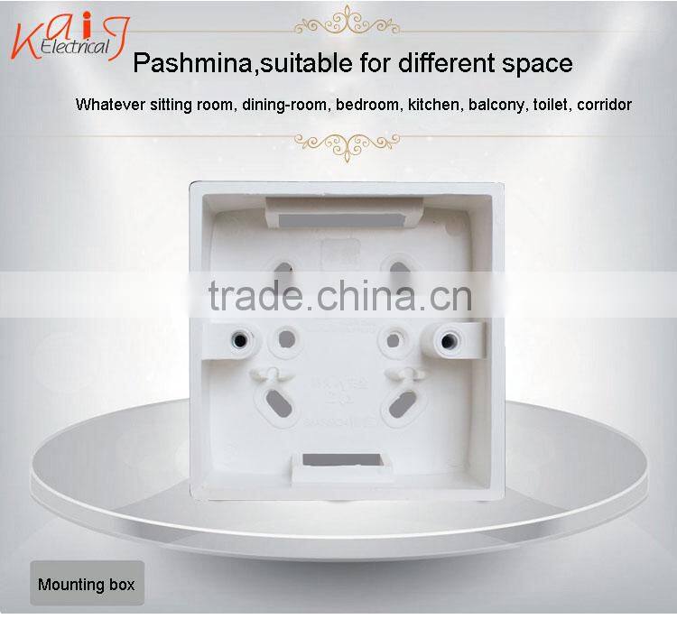 wall mount electrical switch and socket box