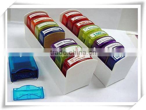 custom plastic office seal